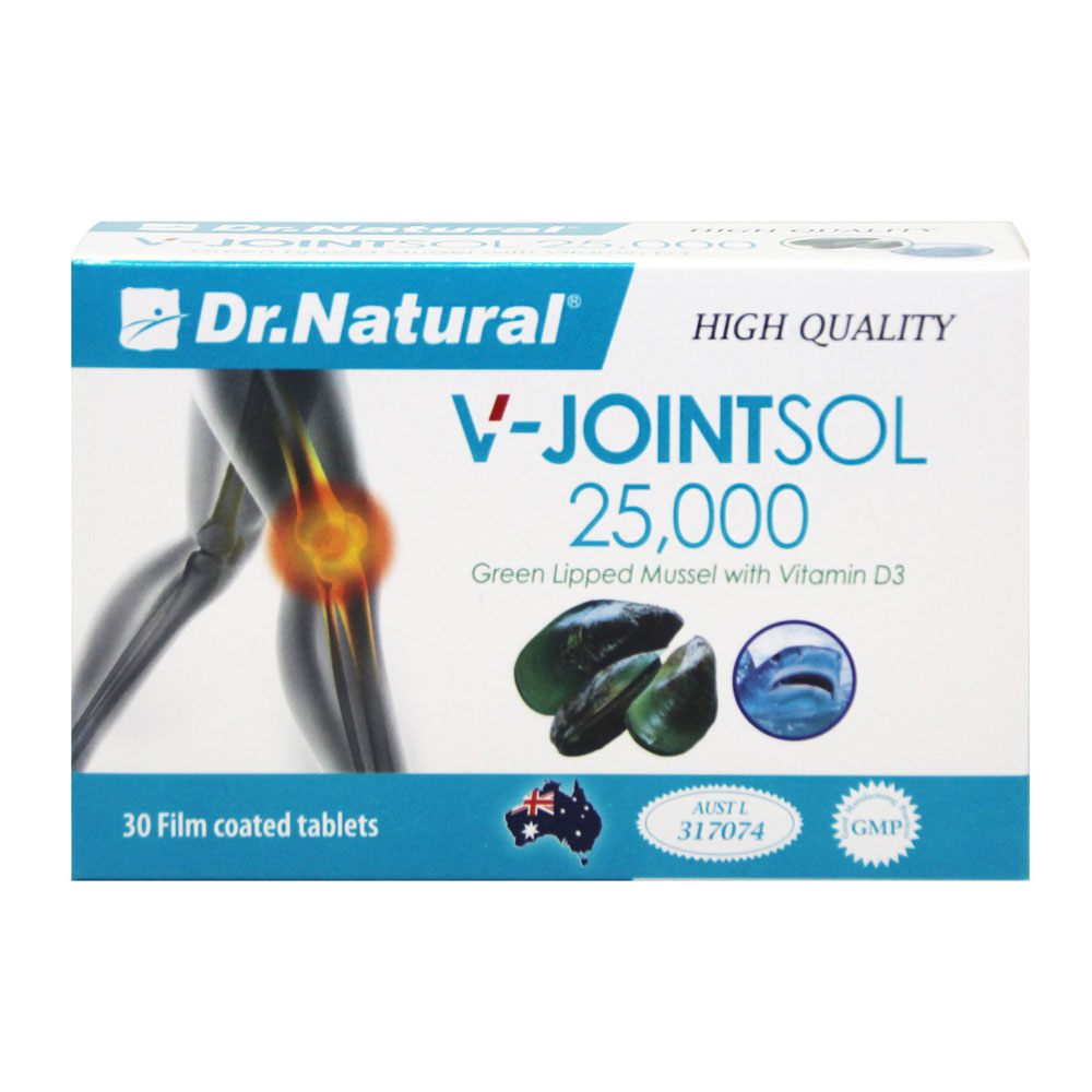 union nature V-Jointsol 25,000 Green Lipped Mussel with Vitamin D3